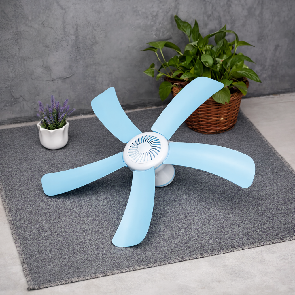 Ventilador de Techo 5 Aspas | Aire Potente y Silencioso 🌬️